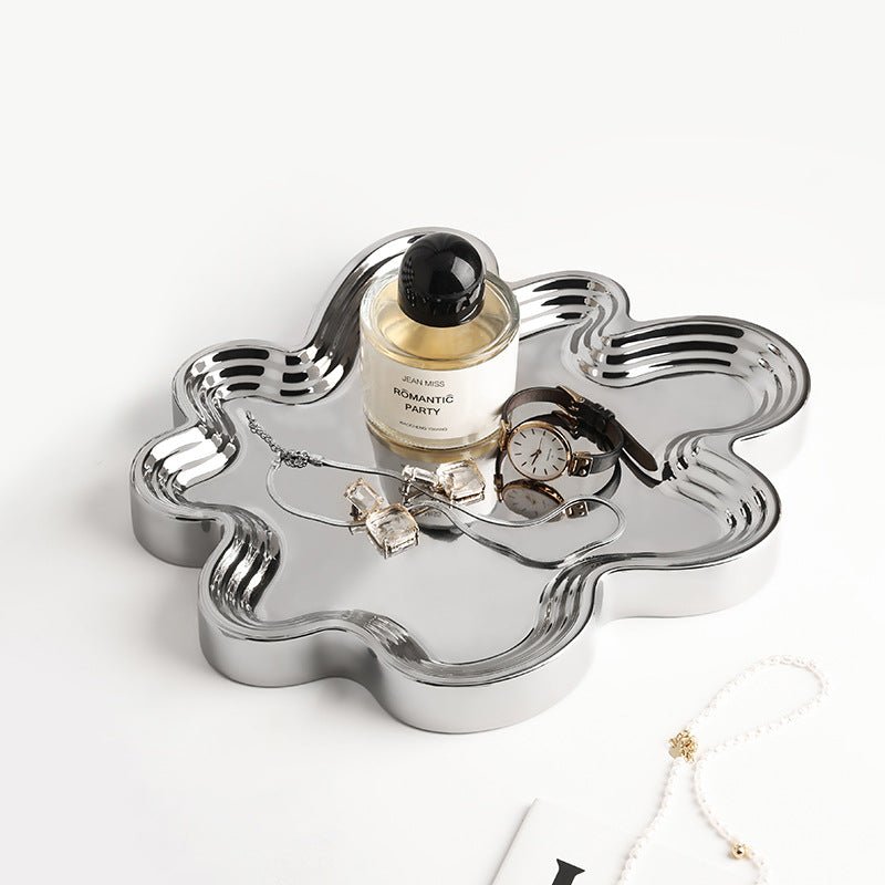 Swirl Mirror Tray