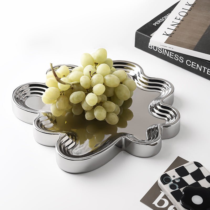 Swirl Mirror Tray
