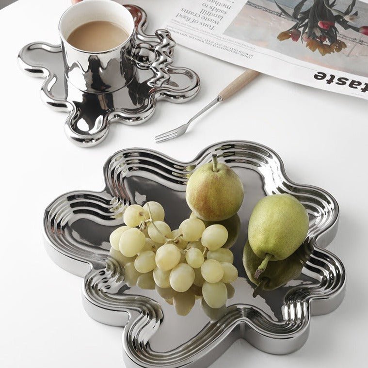Swirl Mirror Tray