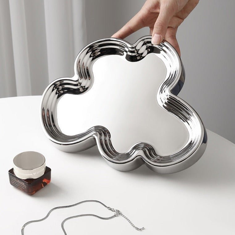 Swirl Mirror Tray