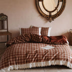 Tartan Rust Bedding