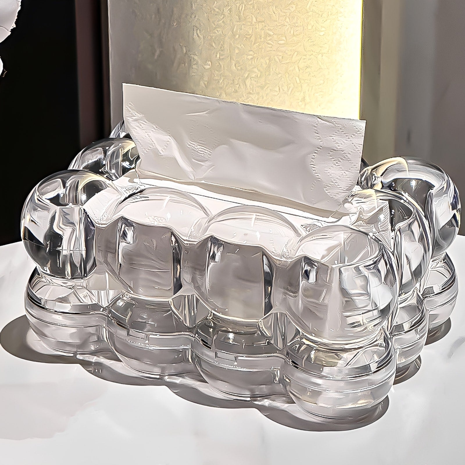 Celeste Acrylic Tissue Box
