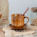 Yuki Wood Coffee Cup Set