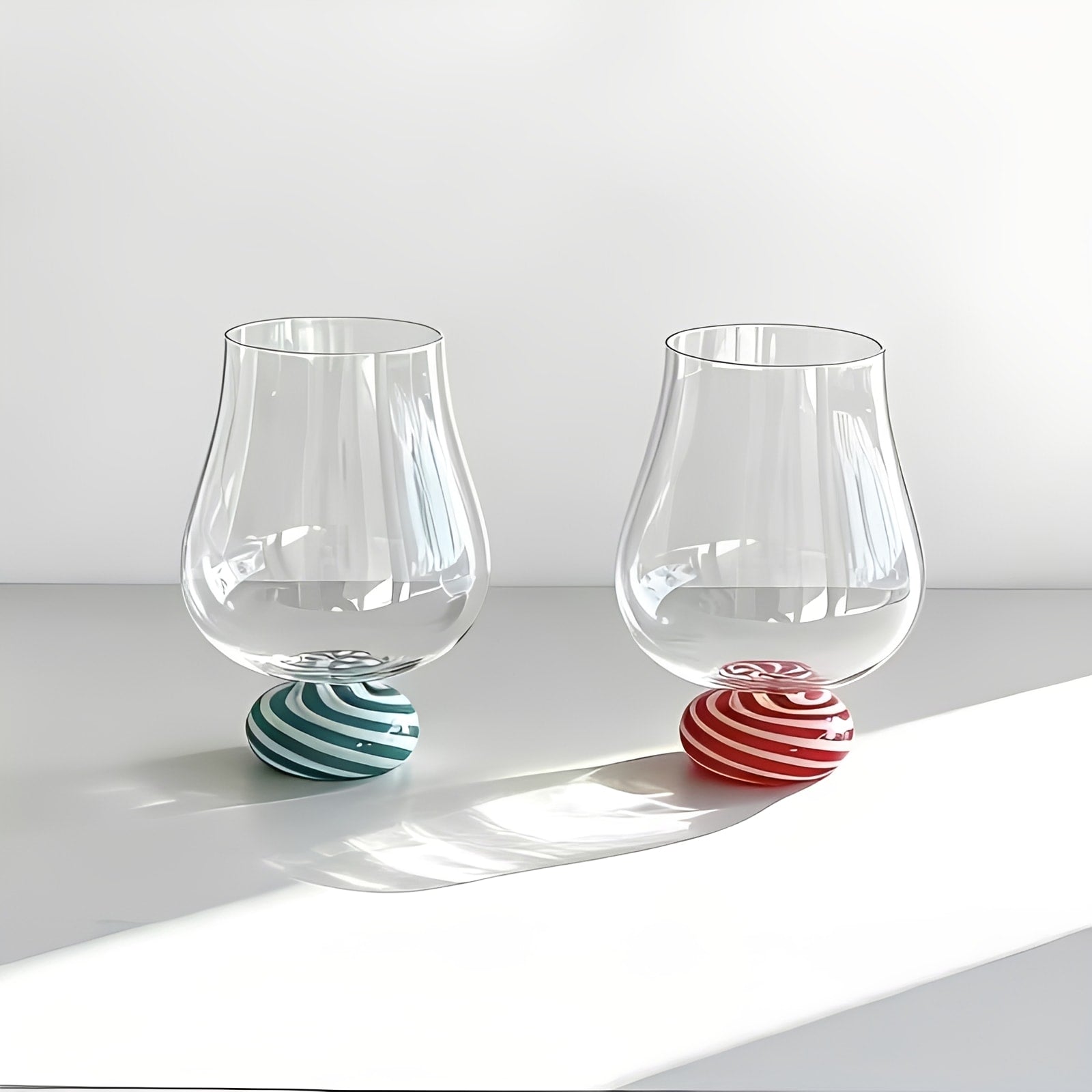 Bonbon Swirl Candy Glass