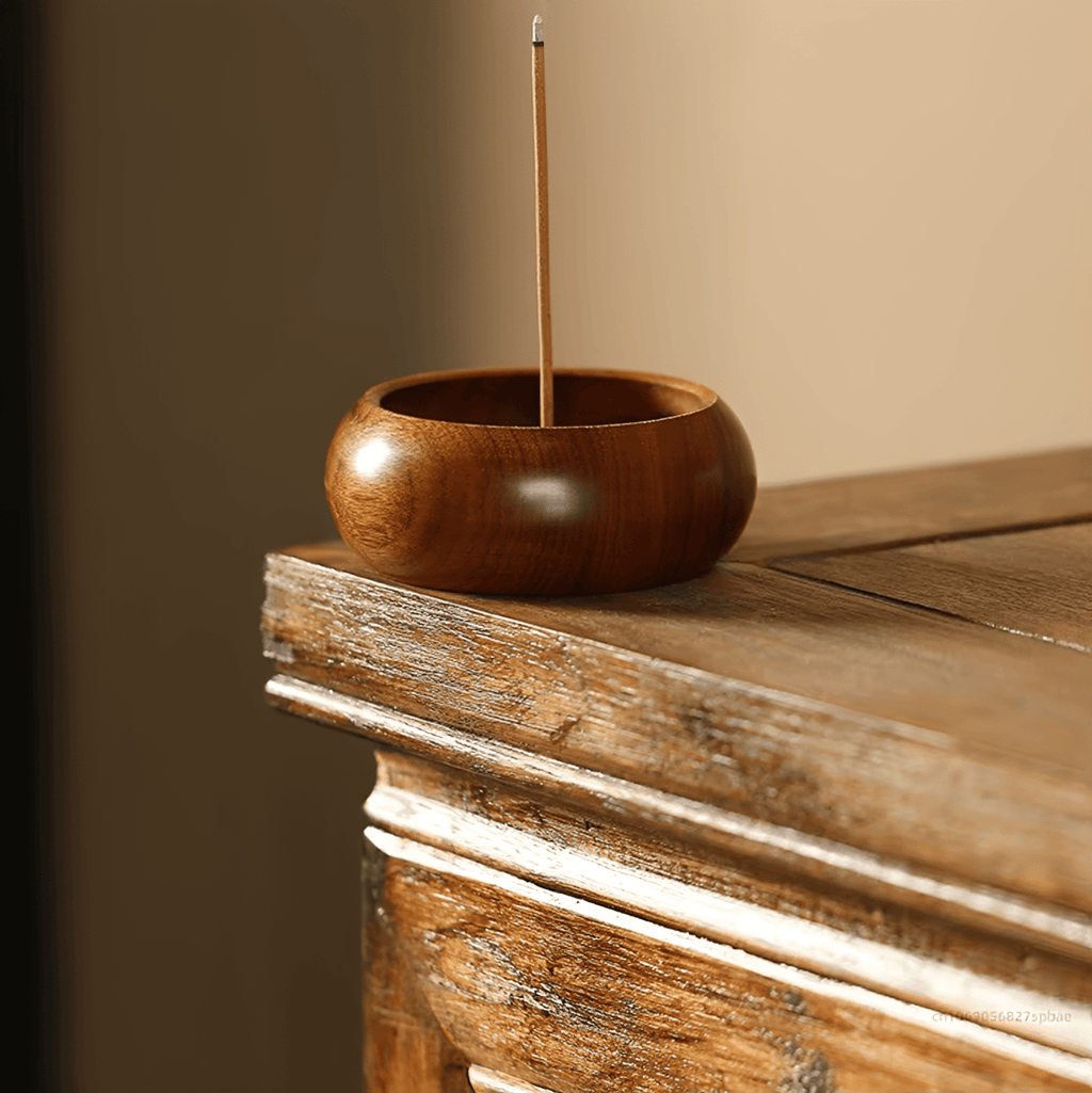 Satori Wood Incense Holder