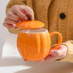 Pippa Ceramic Pumpkin Mug