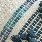 Tassel Embroidered Cushion