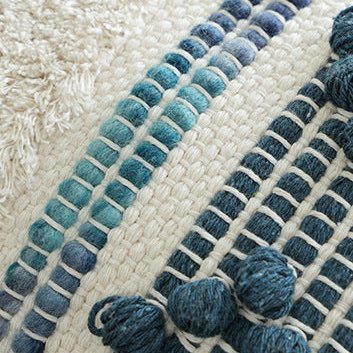 Tassel Embroidered Cushion