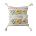 Tassel Embroidered Cushion