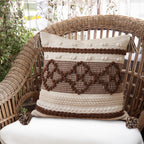 Tassel Embroidered Cushion