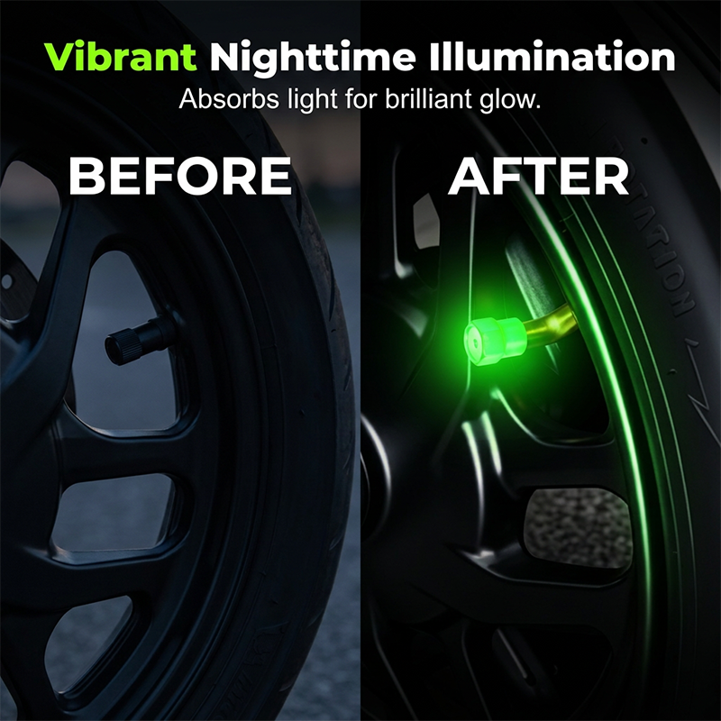 📢📢50% OFF !! ⏰ Universal Luminous Tire Valve Caps🪄🚗
