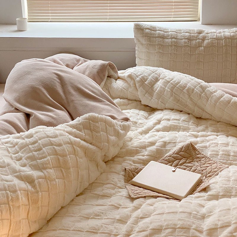 Tonal Striped Bedding Set