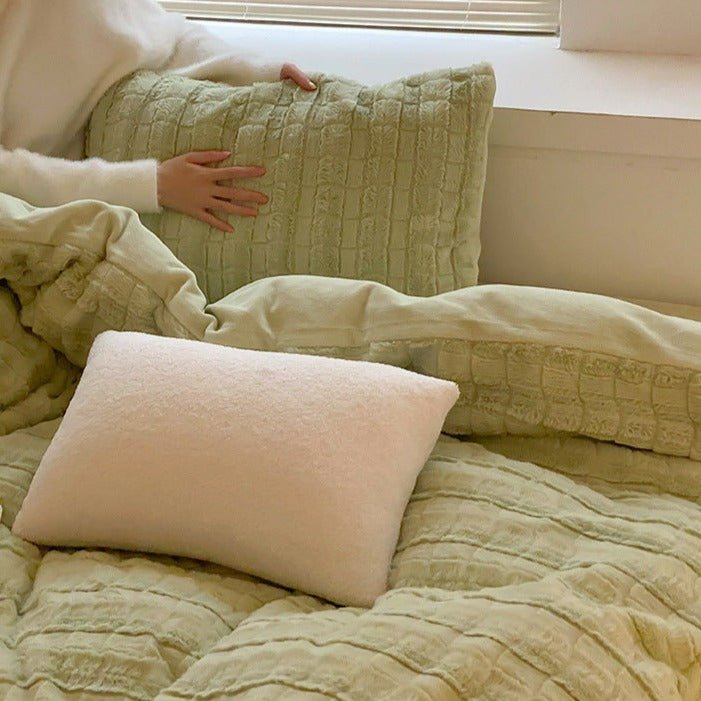 Tonal Striped Bedding Set