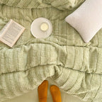 Tonal Striped Bedding Set