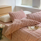 Tonal Striped Bedding Set