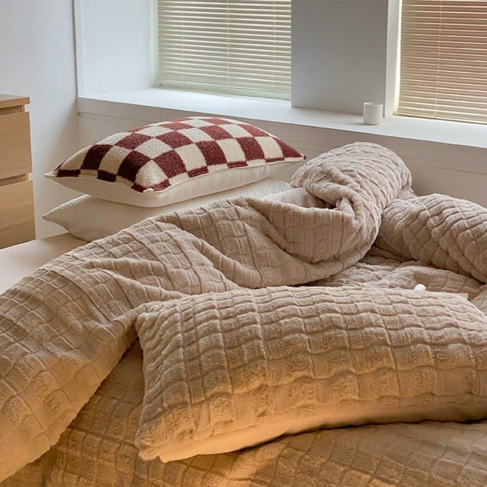 Tonal Striped Bedding Set