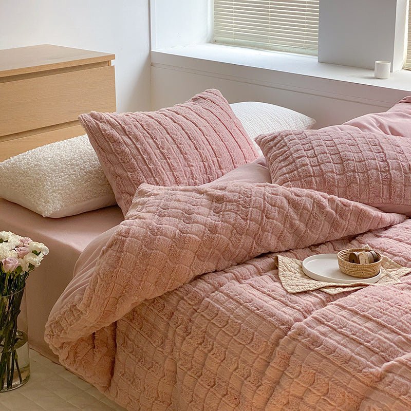 Tonal Striped Bedding Set