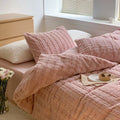 Tonal Striped Bedding Set