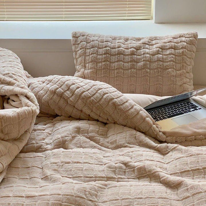 Tonal Striped Bedding Set