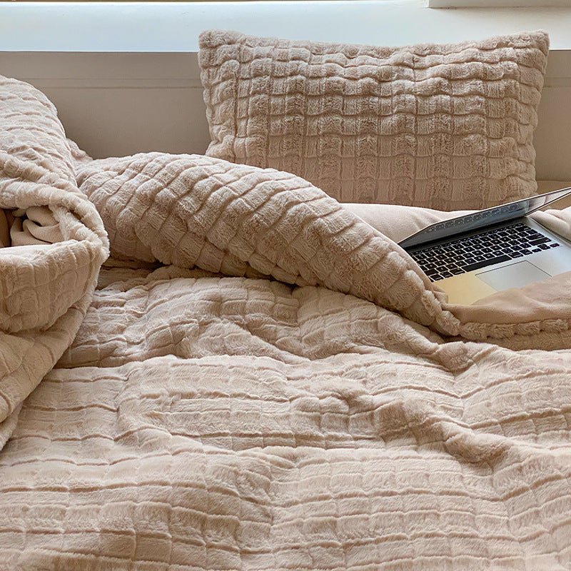 Tonal Striped Bedding Set