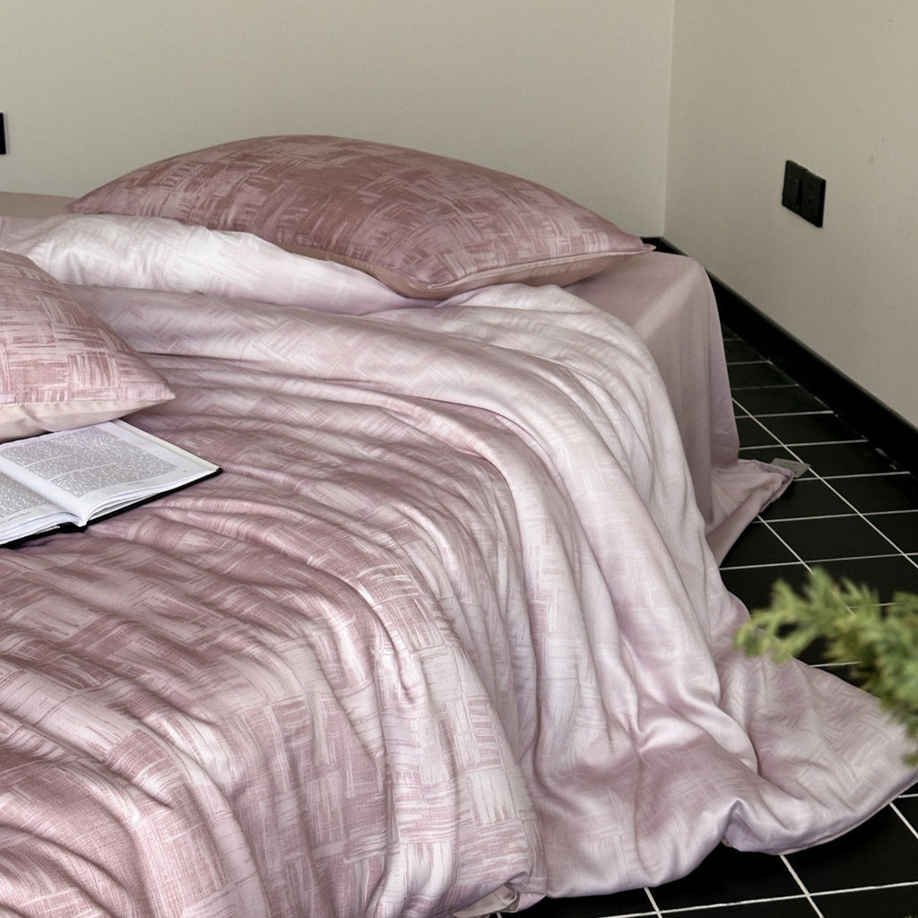 Translucent Blush Bedding Set