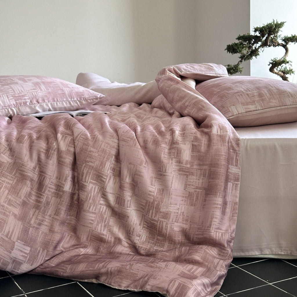 Translucent Blush Bedding Set