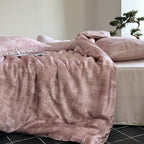 Translucent Blush Bedding Set