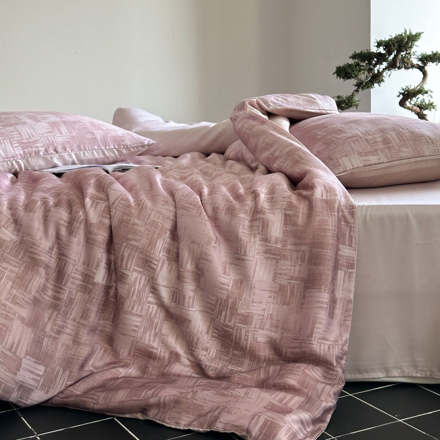Translucent Blush Bedding Set