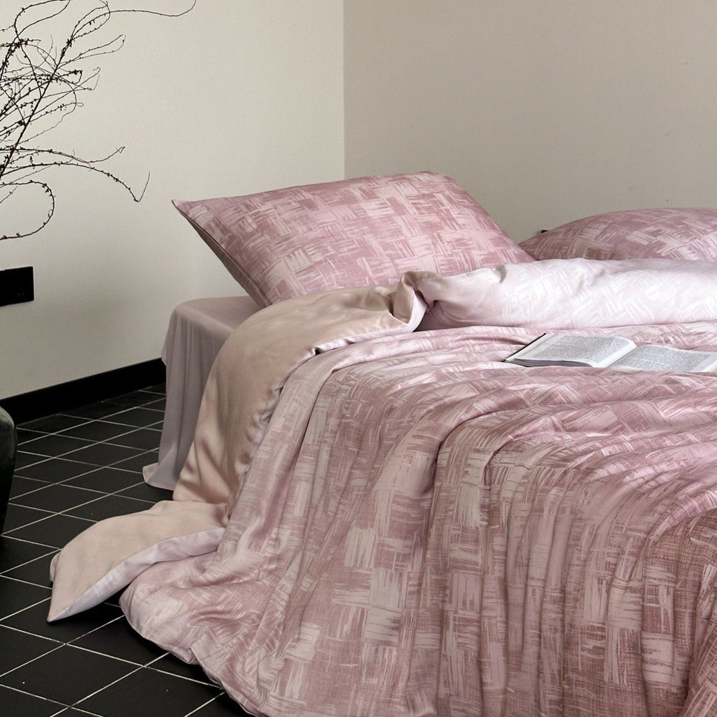 Translucent Blush Bedding Set