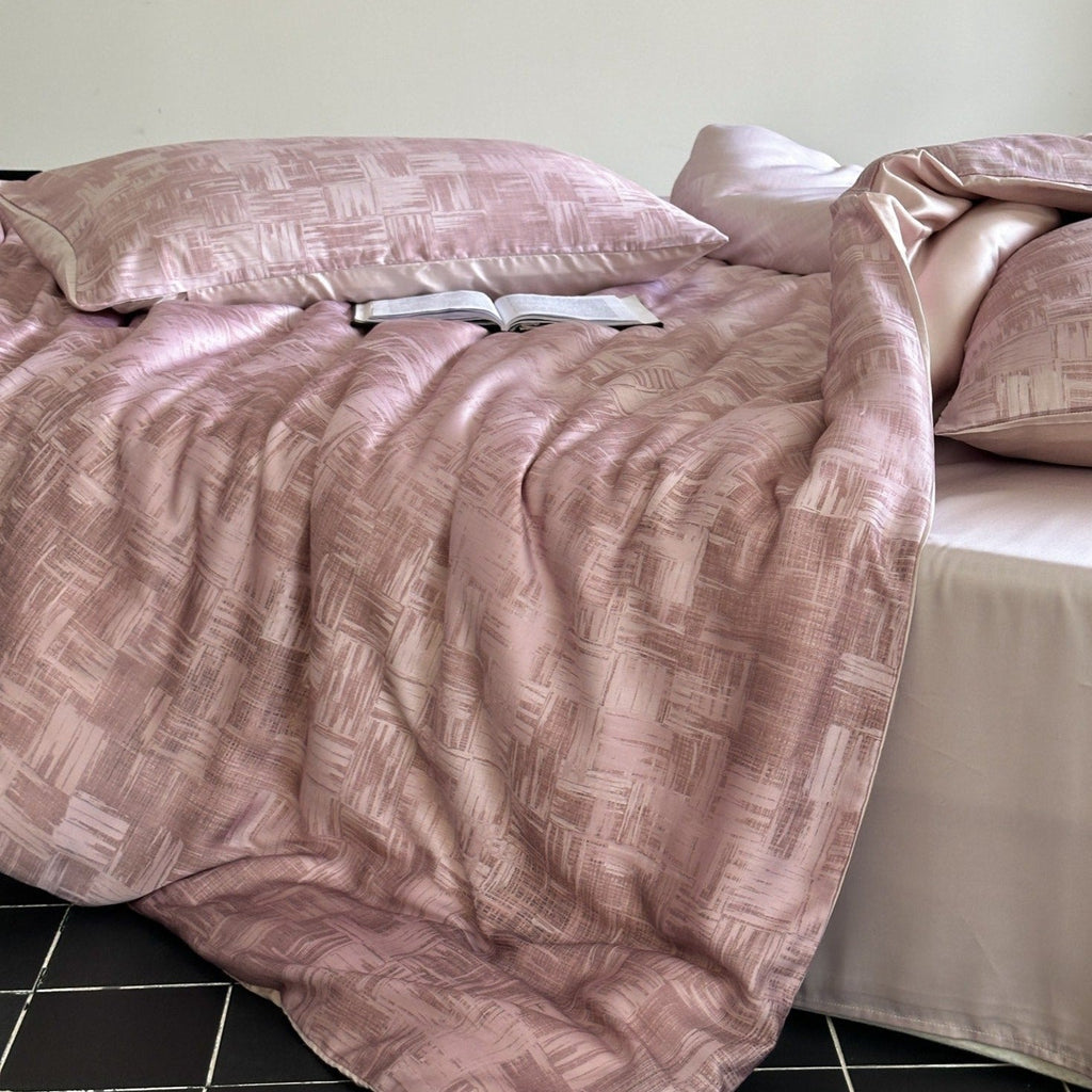Translucent Blush Bedding Set