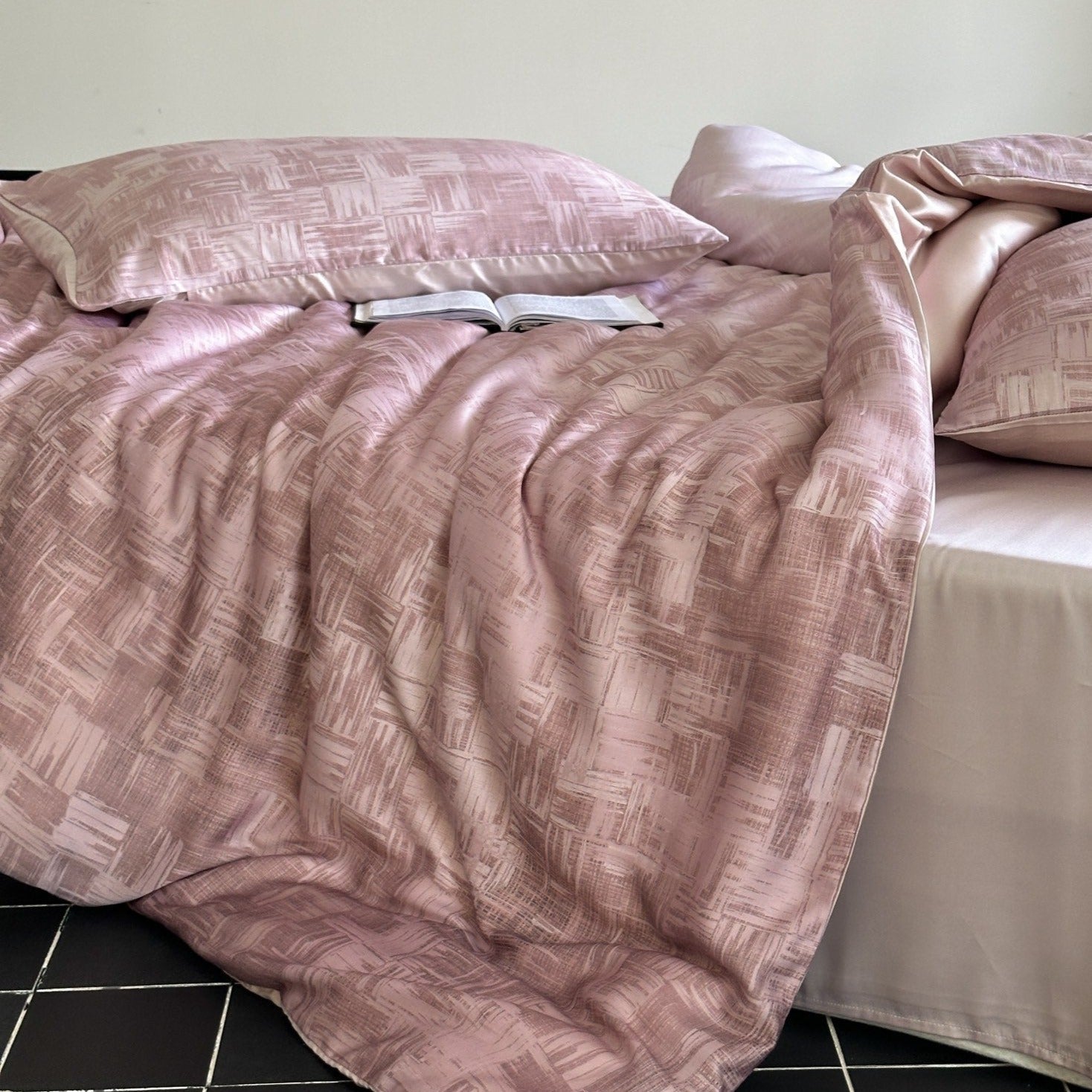 Translucent Blush Bedding Set