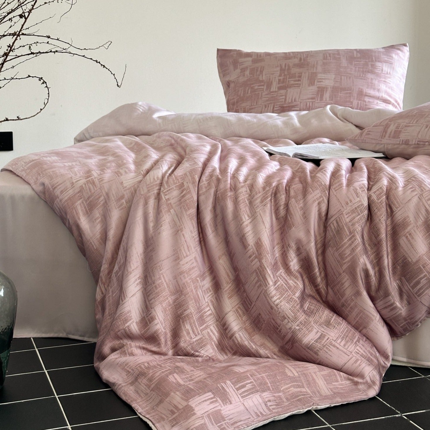 Translucent Blush Bedding Set