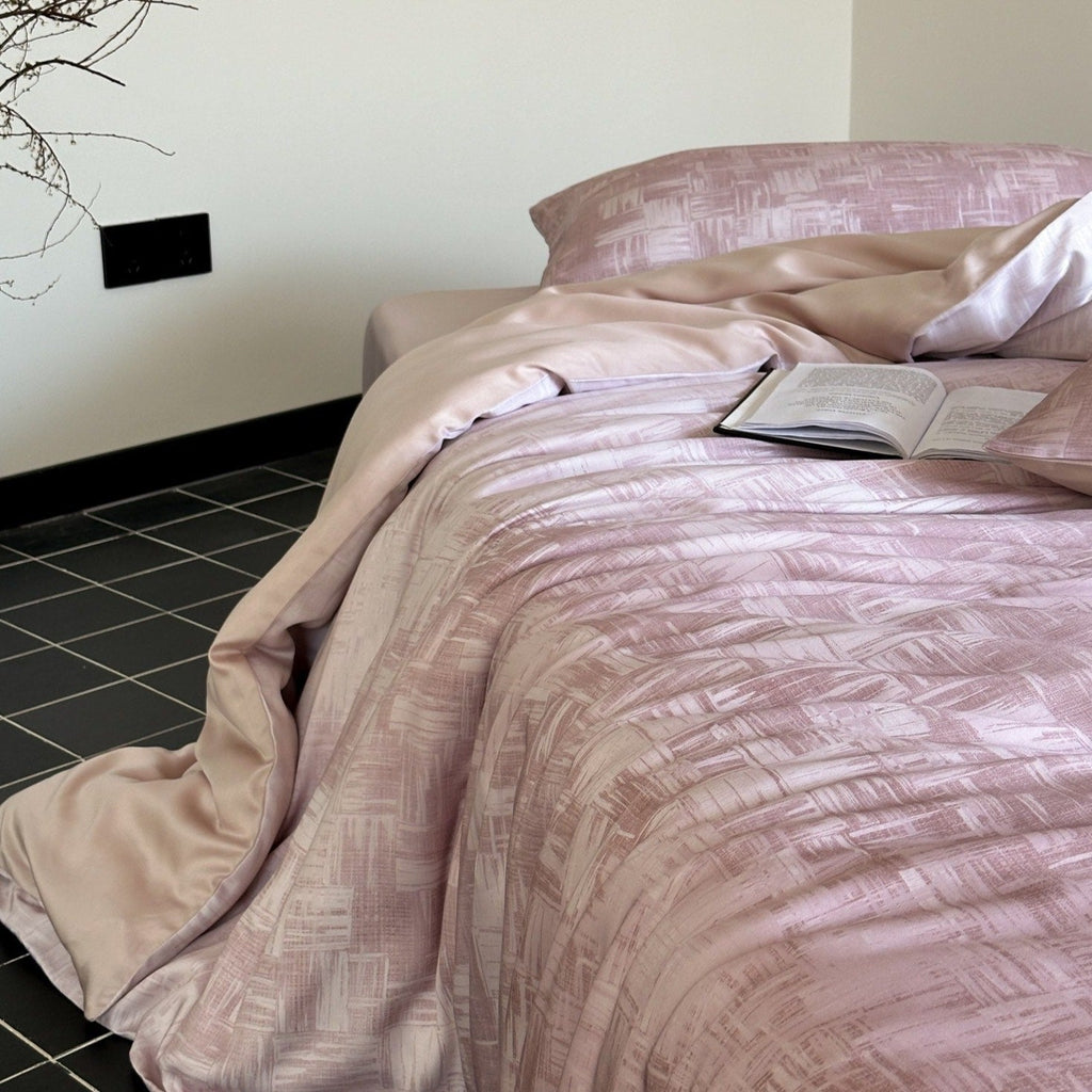 Translucent Blush Bedding Set