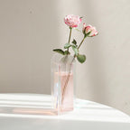 Transparent Wavy Acrylic Vase