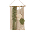 Tropical Leaf Macrame Wall Decor