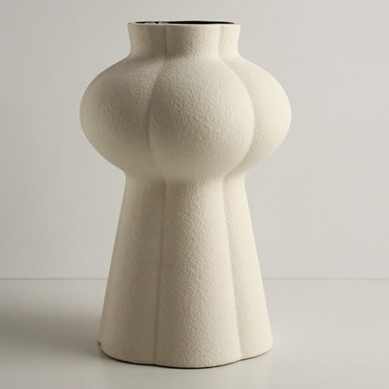 Tuber Rounds Ceramic Vase