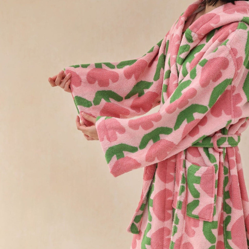 Tulip Heart Bathrobe