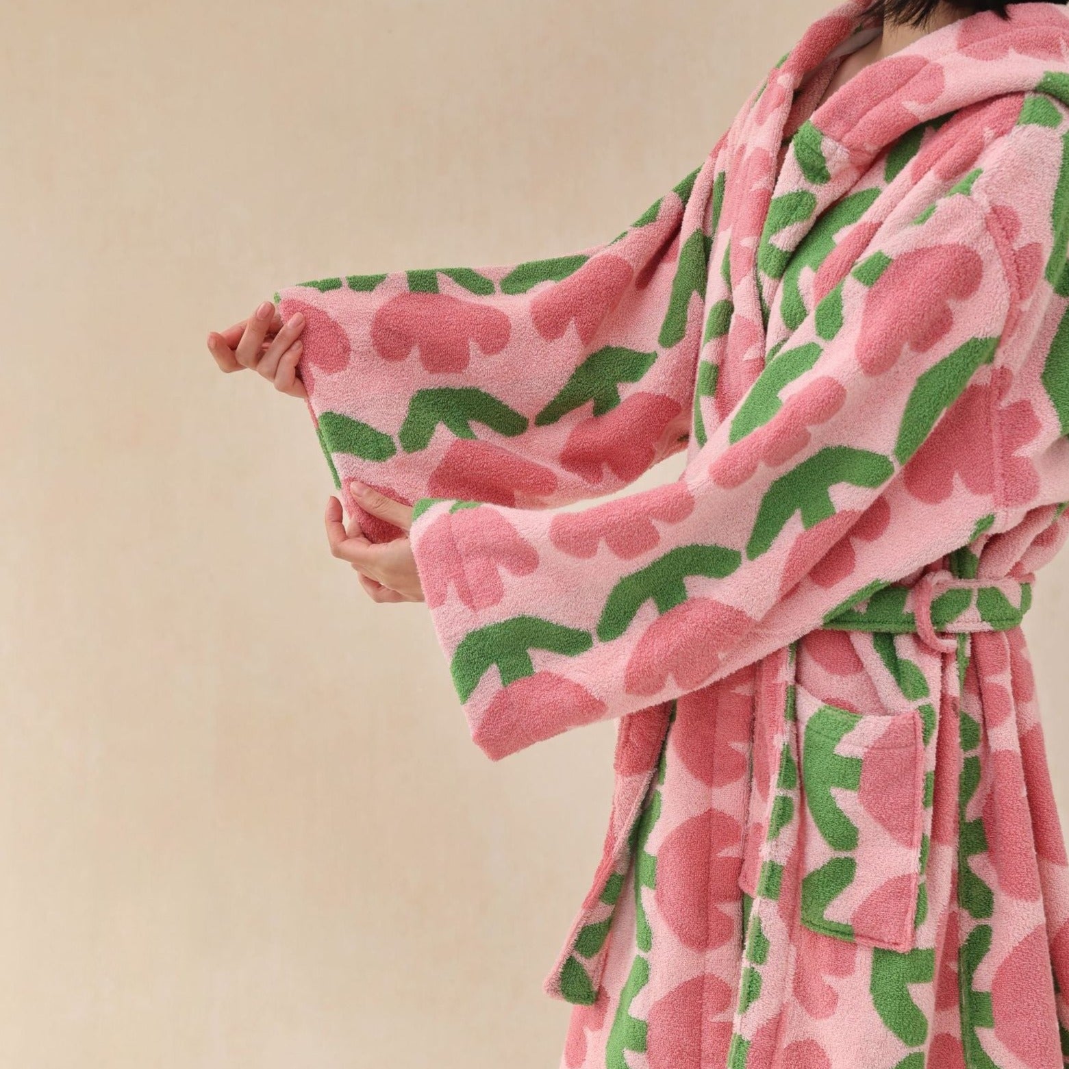 Tulip Heart Bathrobe