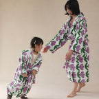Tulip Heart Bathrobe