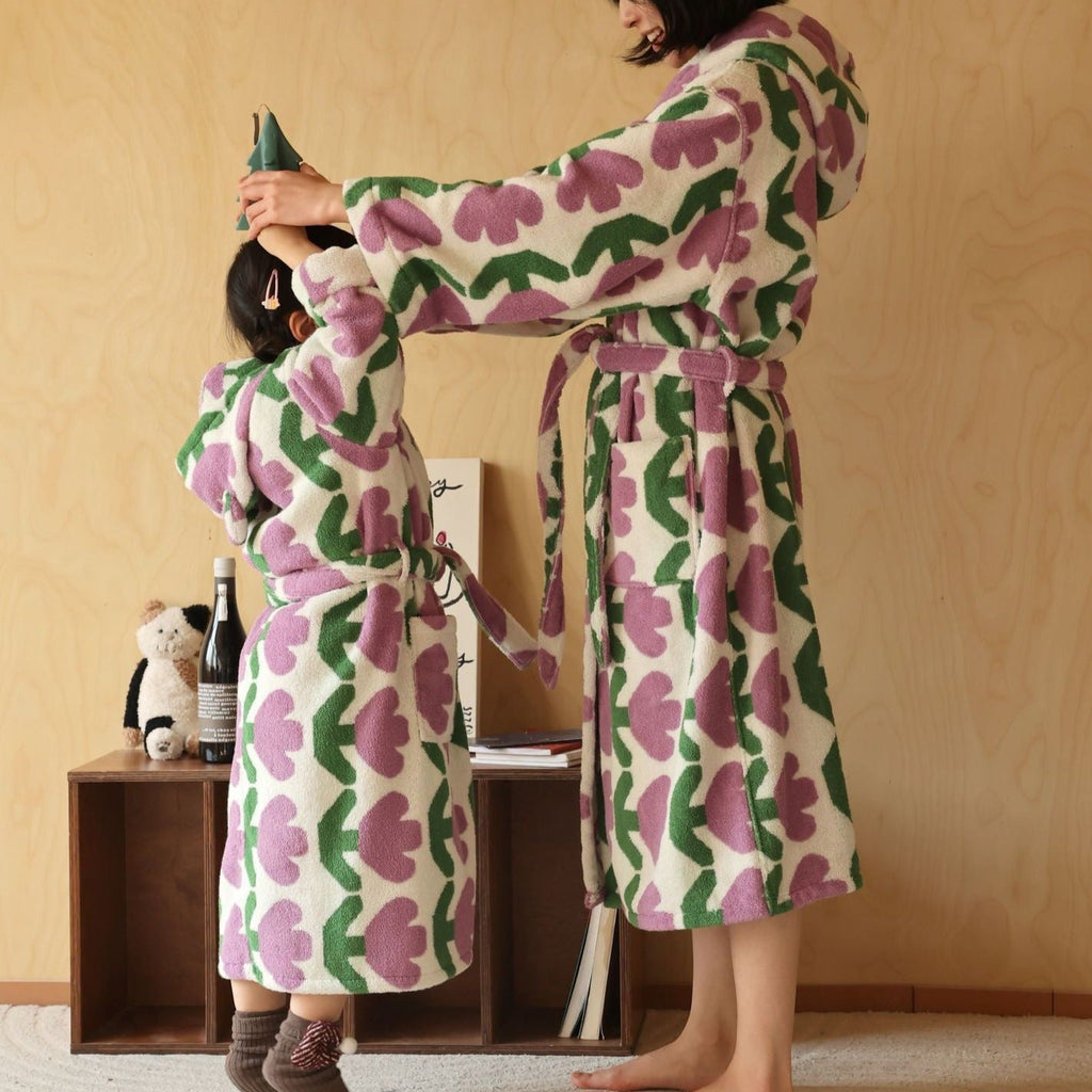 Tulip Heart Bathrobe