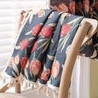 Tulip In Dusk Curtain
