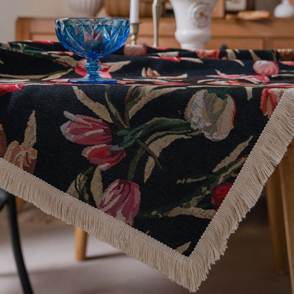 Tulip In Dusk Table Cloth