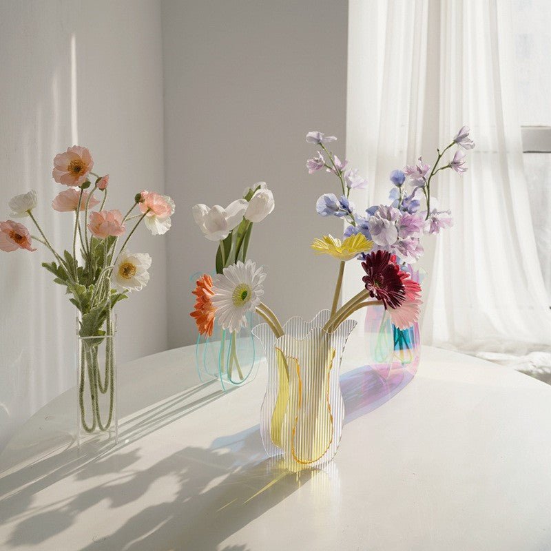 Tulip Transparent Acrylic Vase
