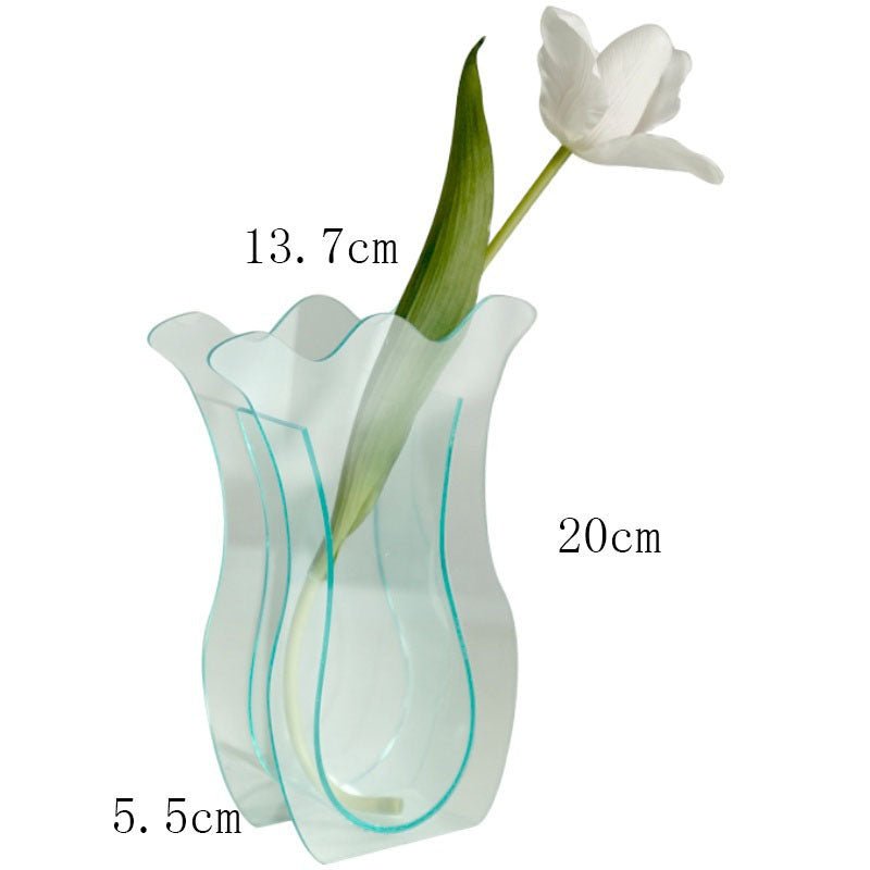 Tulip Transparent Acrylic Vase