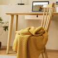 Turmeric Waffle Throw