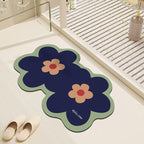 Twin Flower Bath Mat
