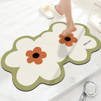 Twin Flower Bath Mat