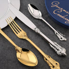 Ducal Gold Forged Stainless Steel Cutlery Set