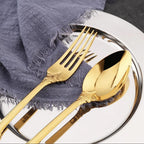 Ducal Gold Forged Stainless Steel Cutlery Set