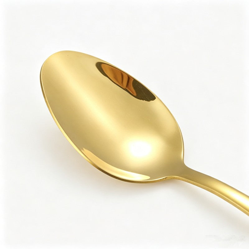 Abu Dhabi Gold Luxury Stainless Steel Cutlery Set